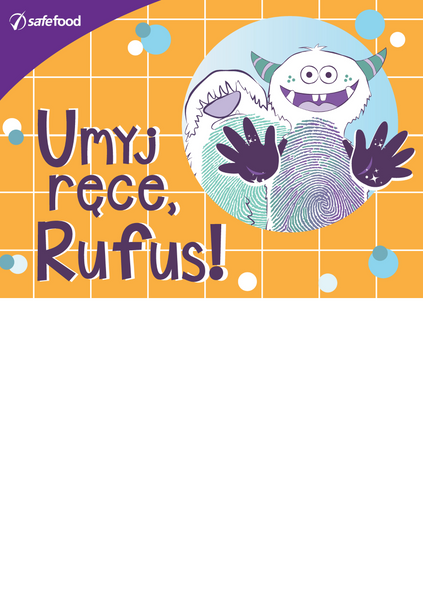 Rufus Handwashing Storybook A5 (Polish)